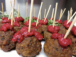 Lamb and Olive Meatballs