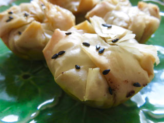 Spiced Lamb Filo Pies